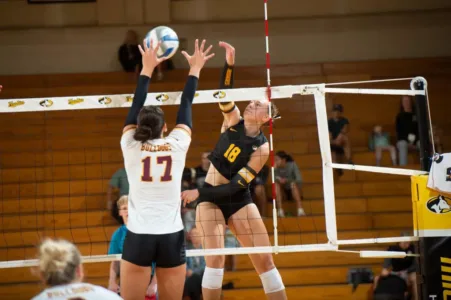 Huskies volleyball returns home to face tough opponents
